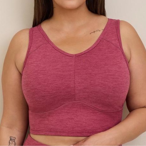 torrid Other - Torrid Low Impact Wireless Active Sports Bra Size 3X in Dusty Rose